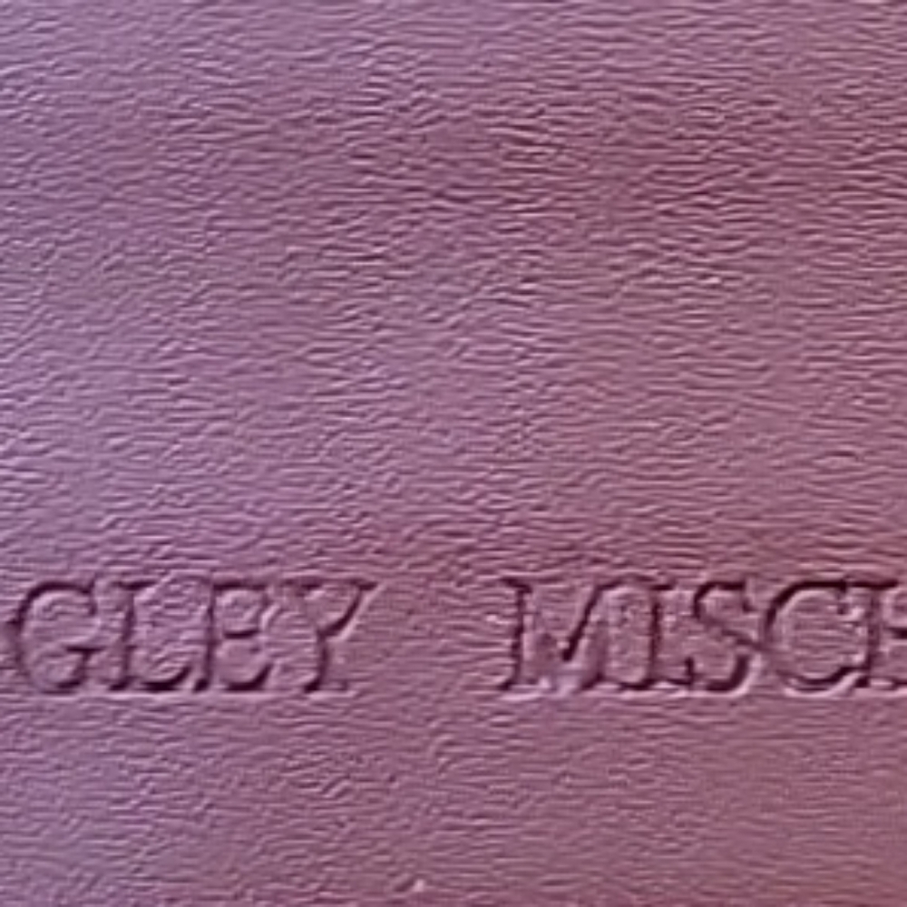 NWT BADGLEY MISCHKA Wine Quilted Long Cards Wallet Vegan Leather. - Picture 5 of 9